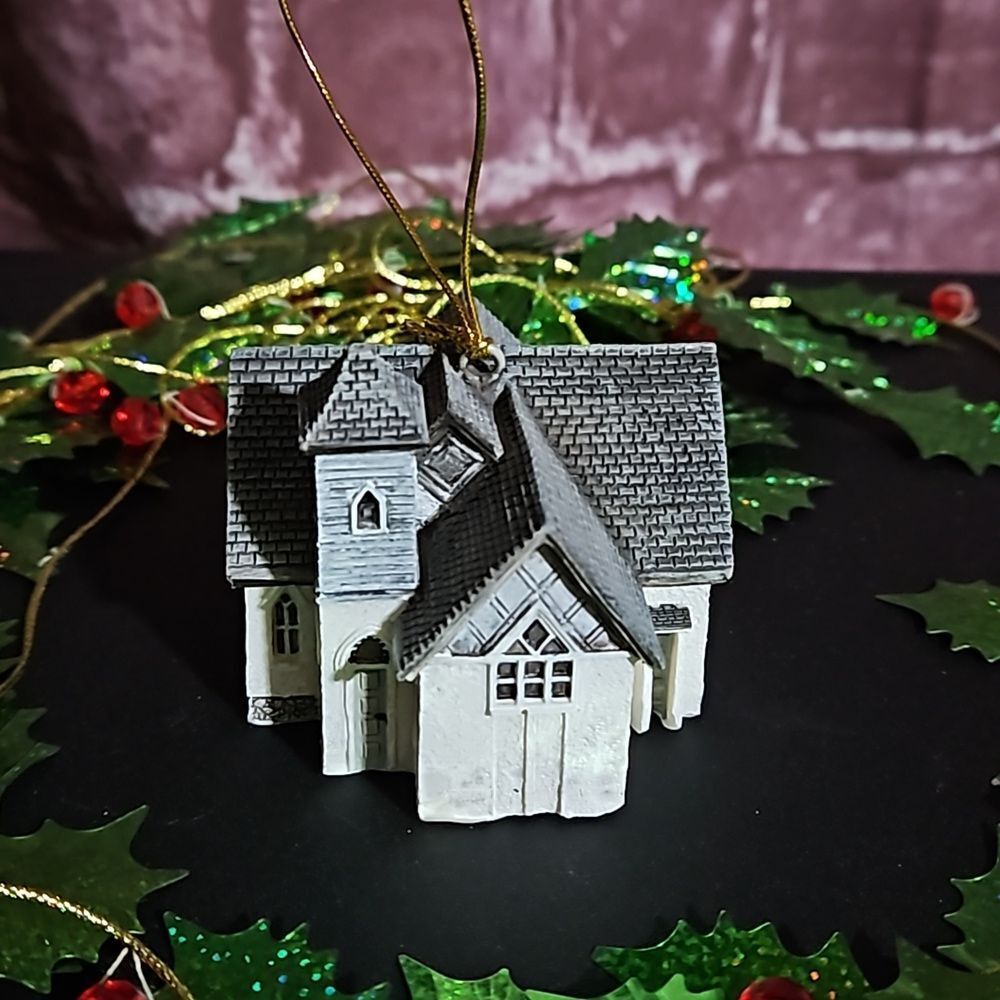 Custom 🎁Architecture Solid Wood House Ornament